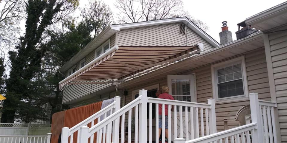 New Retractable Patio Awning