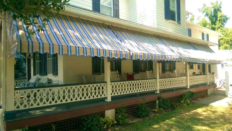 Residential Stationary Awning Installation Min